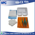 CE ISO FDA Approved Wound Care Dressing with Surgical Disposable Sterile Hemostatic Forceps